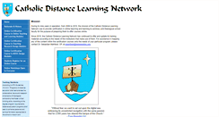 Desktop Screenshot of catholicdistance.org